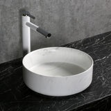 Modus - Vessel Basin 360mm, Matte Calacatta Marble