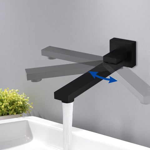Cubic - Swivel Bath Spout 250mm