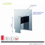 Cubic - Wall Shower Mixer
