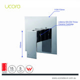 Cubic - Wall Shower Mixer