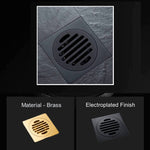 Floor Grate 80mm Square