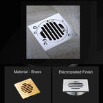 Floor Grate 80mm Square