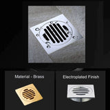 Floor Grate 80mm Square